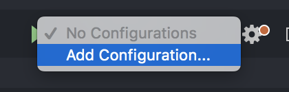 Add Configuration option