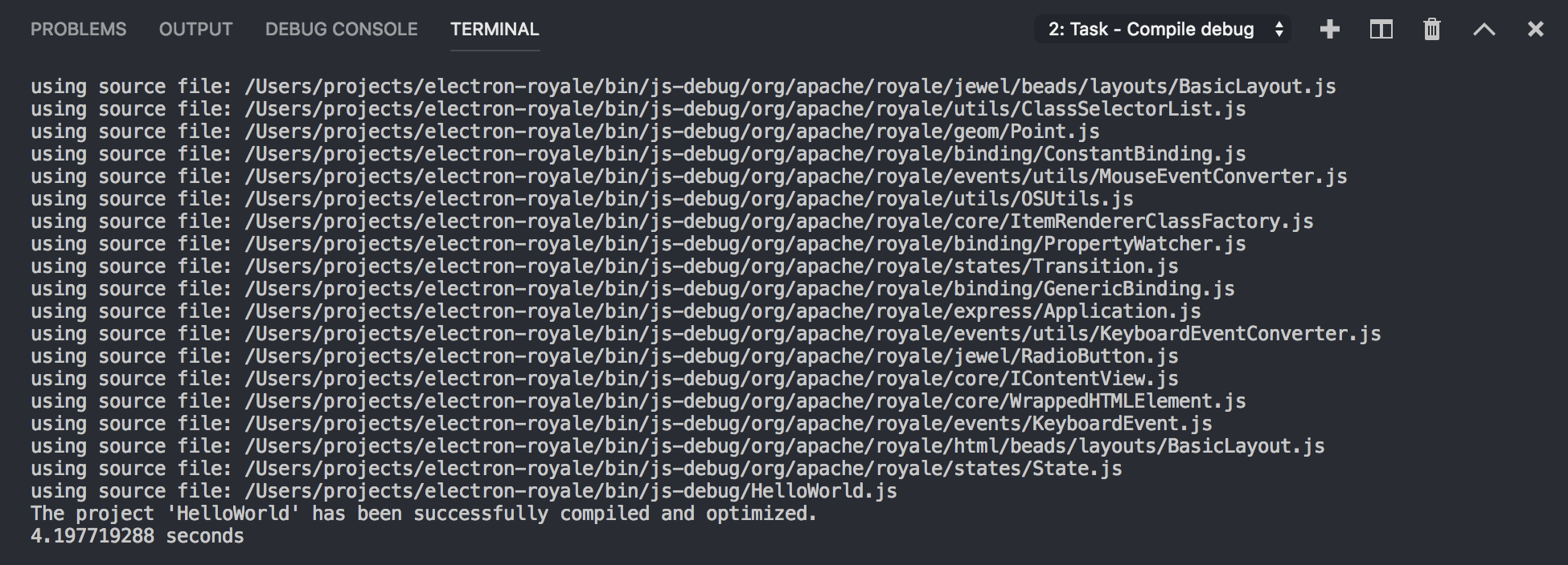 Compile Successful