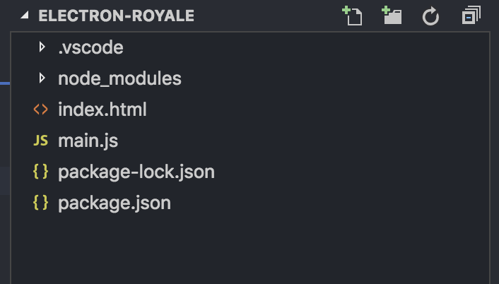 Node module folder