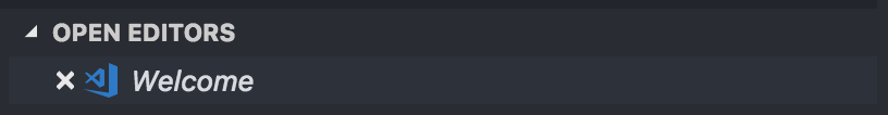 Open Editors